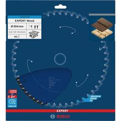 Bosch EXPERT Wood Kreissägeblatt, 254x25,4mm, Z60 Nr. 2608902242