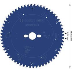 Bosch EXPERT Wood Kreissägeblatt, 260x30mm, Z60 Nr. 2608902178