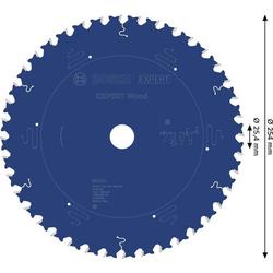 Bosch EXPERT Wood Kreissägeblatt, 254x25,4mm, Z40 Nr. 2608902241