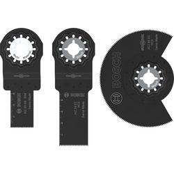 Bosch Holz- und Weichmetall-Blatt-Set für oszillierende Multifunktionswerkzeuge, 3-tlg. Nr. 2608669333