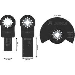 Bosch Holz- und Weichmetall-Blatt-Set für oszillierende Multifunktionswerkzeuge, 3-tlg. Nr. 2608669333