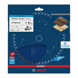 Bosch EXPERT Wood Kreissägeblatt, 190x1,45x30mm, Z48 Nr. 2608902157