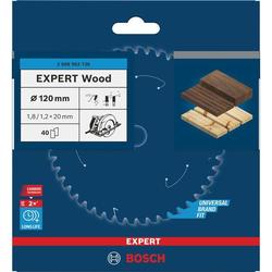 Bosch EXPERT Wood Kreissägeblatt, 120x20mm, Z40 Nr. 2608902136