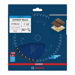 Bosch EXPERT Wood Kreissägeblatt, 160x1,8x20mm, Z36 Nr. 2608902142