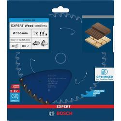 Bosch EXPERT Wood Kreissägeblatt, 165x15.875mm, Z40 Nr. 2608902239