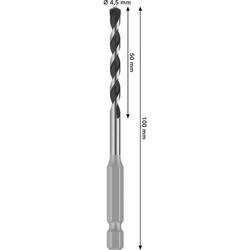 Bosch PRO HEX-5 Bohrer, 4,5x50x100mm Nr. 2608706971