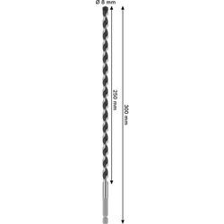 Bosch PRO HEX-5 Bohrer, 8x250x300mm Nr. 2608706987