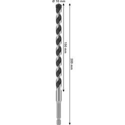Bosch PRO HEX-5 Bohrer, 10x150x200mm Nr. 2608706991