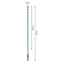 Bosch EXPERT HEX-9 Multi Construction Bohrer, 6,5x200x250mm Nr. 2608902261