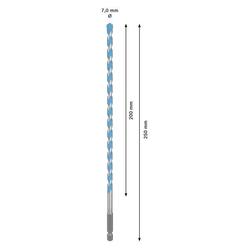 Bosch EXPERT HEX-9 Multi Construction Bohrer, 7x200x250mm Nr. 2608902264