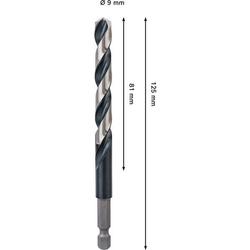 Bosch PRO Metal HSS-G Impact Spiralbohrer, 9x81x125mm Nr. 2608577582