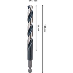 Bosch PRO Metal HSS-G Impact Spiralbohrer, 11x94x142mm Nr. 2608577585