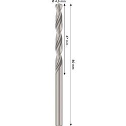 Bosch PRO Metal HSS-G Spiralbohrer, 4,6x47x80mm Nr. 2608577644