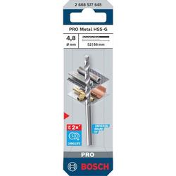 Bosch PRO Metal HSS-G Spiralbohrer, 4,8x52x86mm Nr. 2608577645