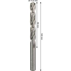 Bosch PRO Metal HSS-G Spiralbohrer, 11,5x94x142mm Nr. 2608577663