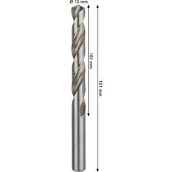 Bosch PRO Metal HSS-G Spiralbohrer, 13x101x151mm Nr. 2608577666