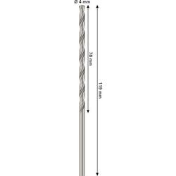 Bosch PRO Metal HSS-G Spiralbohrer, 4x78x119mm Nr. 2608577684