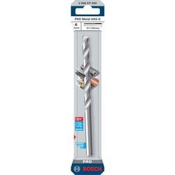 Bosch PRO Metal HSS-G Spiralbohrer, 6x91x139mm Nr. 2608577690