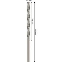 Bosch PRO Metal HSS-G Spiralbohrer, 8x109x165mm Nr. 2608577693