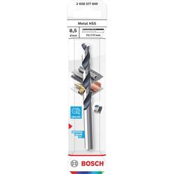 Bosch Metal HSS Spiralbohrer, 8,5x75x117mm, CYL-Schaft Nr. 2608577849