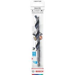 Bosch Metal HSS Spiralbohrer, 9x81x125mm, HEX 1/4\