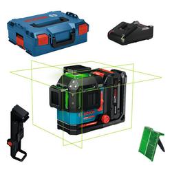 Bosch EXPERT Linienlaser EXLL18V-120-33CG mit EXBA18V-40 und Ladegerät in L-BOXX 136 Nr. 0601065B00