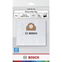 Bosch Fleece-Staubbeutel 10 l für Staubsauger (4er-Pack) Nr. 2608001246