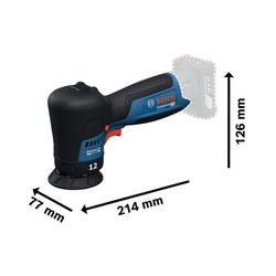 Bosch GPX 12V-77 Akku-Poliermaschine mit Schaumstoffpad Nr. 06019L4003