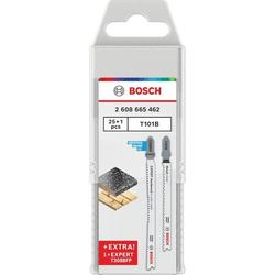 Bosch Stichsägeblätter T101B und T308BFP für sauberes Schneiden von Holz und Hartholz (25+1 Stück) Nr. 2608665462