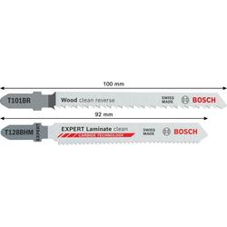 Bosch Stichsägeblätter T101BR und T128BHM für sauberes Schneiden von Holz und Laminat (25+1 Stück) Nr. 2608665463