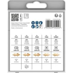 Bosch Stichsägeblatt-Set für Holz, 10-teilig für saubere und schnelle Schnitte Nr. 2607012069