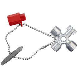 Knipex Schaltschrankschlüssel für gängige Schränke und Absperrsysteme 44 mm Nr. 00 11 02