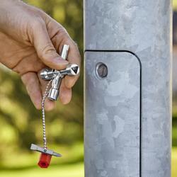 Knipex Schaltschrankschlüssel für gängige Schränke und Absperrsysteme 76 mm Nr. 00 11 03