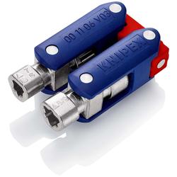 Knipex Schaltschrankschlüssel DoubleJoint 62 mm (SB-Karte/Blister) Nr. 00 11 06 V03