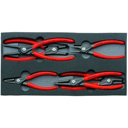 Knipex Präzisions-Sicherungsringzangen-Set in Schaumstoffeinlage Nr. 00 20 01 V02