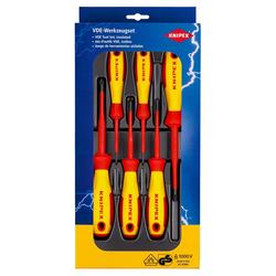 Knipex VDE Schraubendreher-Paket Phillips PH® / Pozidriv PZ® (SB-Karte/Blister) Nr. 00 20 12 V03