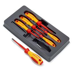 Knipex VDE Schraubendreher-Paket Phillips PH® / Pozidriv PZ® (SB-Karte/Blister) Nr. 00 20 12 V03