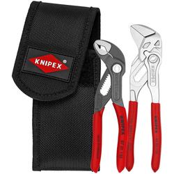 Knipex Mini-Zangenset in Werkzeuggürteltasche 2-teilig (SB-Karte/Blister) Nr. 00 20 72 V01