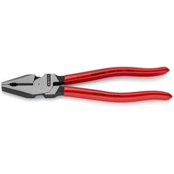 Knipex Kraft-Kombizange mit Kunststoff überzogen schwarz atramentiert 225 mm (SB-Karte/Blister) Nr. 02 01 225 SB