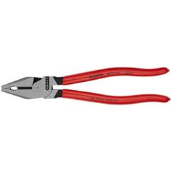 Knipex Kraft-Kombizange mit Kunststoff überzogen schwarz atramentiert 225 mm (SB-Karte/Blister) Nr. 02 01 225 SB