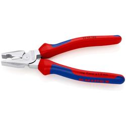 Knipex Kraft-Kombizange mit Mehrkomponenten-Hüllen verchromt 180 mm Nr. 02 05 180
