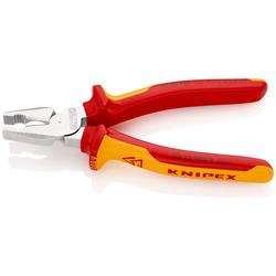 Knipex Kraft-Kombizange isoliert mit Mehrkomponenten-Hüllen, VDE-geprüft verchromt 180 mm Nr. 02 06 180
