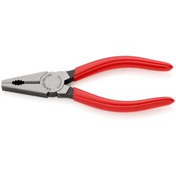 Knipex Kombizange mit Kunststoff überzogen schwarz atramentiert 140 mm Nr. 03 01 140 EAN