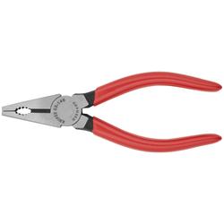 Knipex Kombizange mit Kunststoff überzogen schwarz atramentiert 140 mm Nr. 03 01 140 EAN