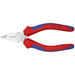 Knipex Kombizange mit Mehrkomponenten-Hüllen verchromt 140 mm Nr. 03 05 140