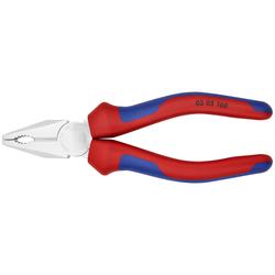 Knipex Kombizange mit Mehrkomponenten-Hüllen verchromt 160 mm (SB-Karte/Blister) Nr. 03 05 160 SB
