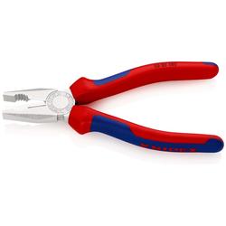 Knipex Kombizange mit Mehrkomponenten-Hüllen verchromt 180 mm (SB-Karte/Blister) Nr. 03 05 180 SB