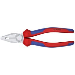 Knipex Kombizange mit Mehrkomponenten-Hüllen verchromt 200 mm Nr. 03 05 200