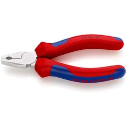 Knipex Mini-Kombizange mit Mehrkomponenten-Hüllen verchromt 110 mm Nr. 08 05 110