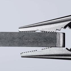 Knipex Spitz-Kombizange mit Kunststoff überzogen schwarz atramentiert 145 mm (SB-Karte/Blister) Nr. 08 21 145 SB